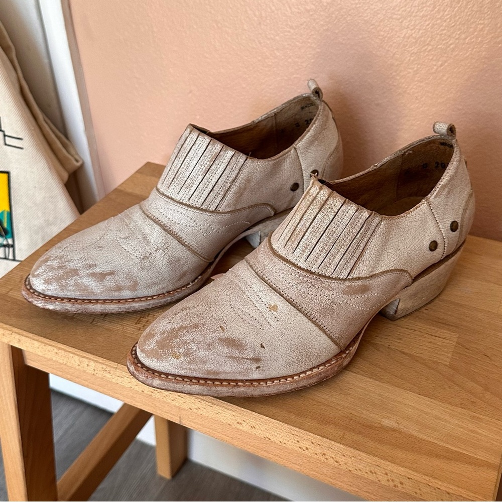Matisse Distressed Leather Western Boots
